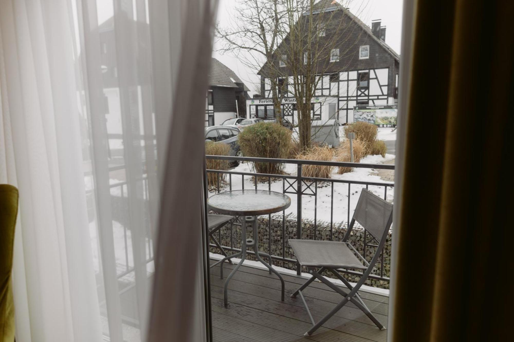 Charmante Ferienwohnung Mit Sauna Und Terrasse Winterberg Kültér fotó