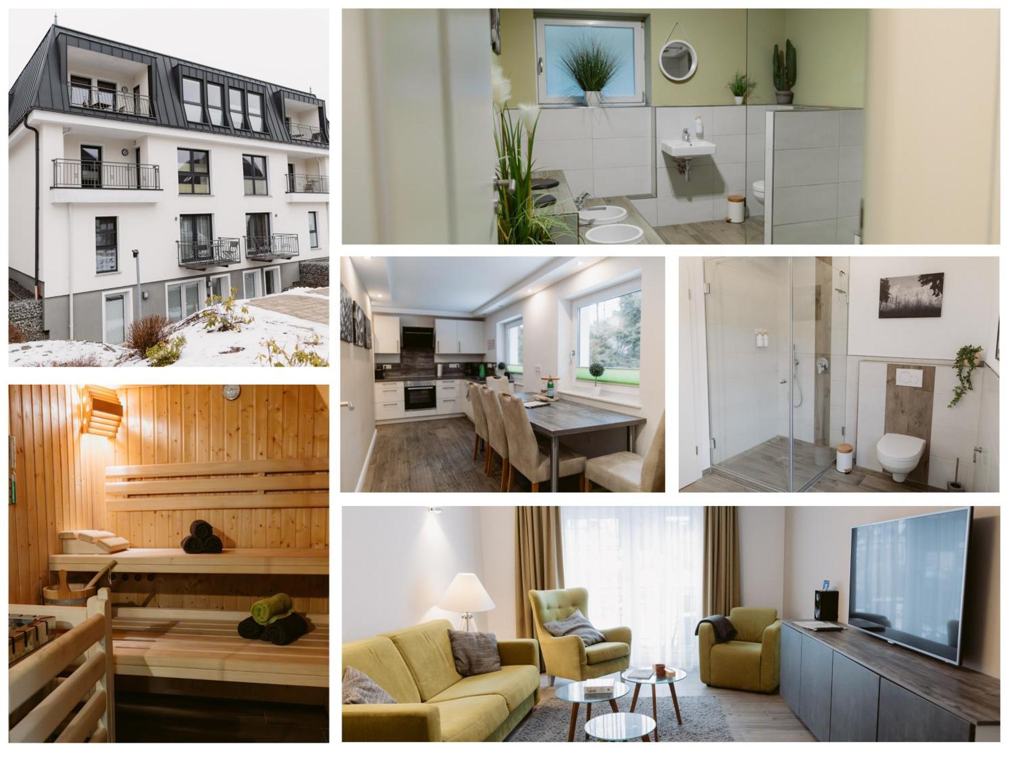 Charmante Ferienwohnung Mit Sauna Und Terrasse Winterberg Kültér fotó